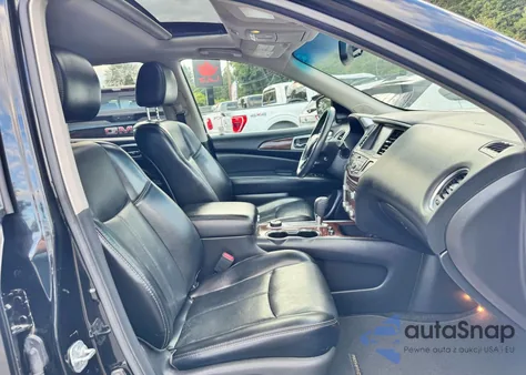 2017 Nissan Pathfinder S z USA, uszkodzony, nr VIN 5N1DR2MM2HC614716